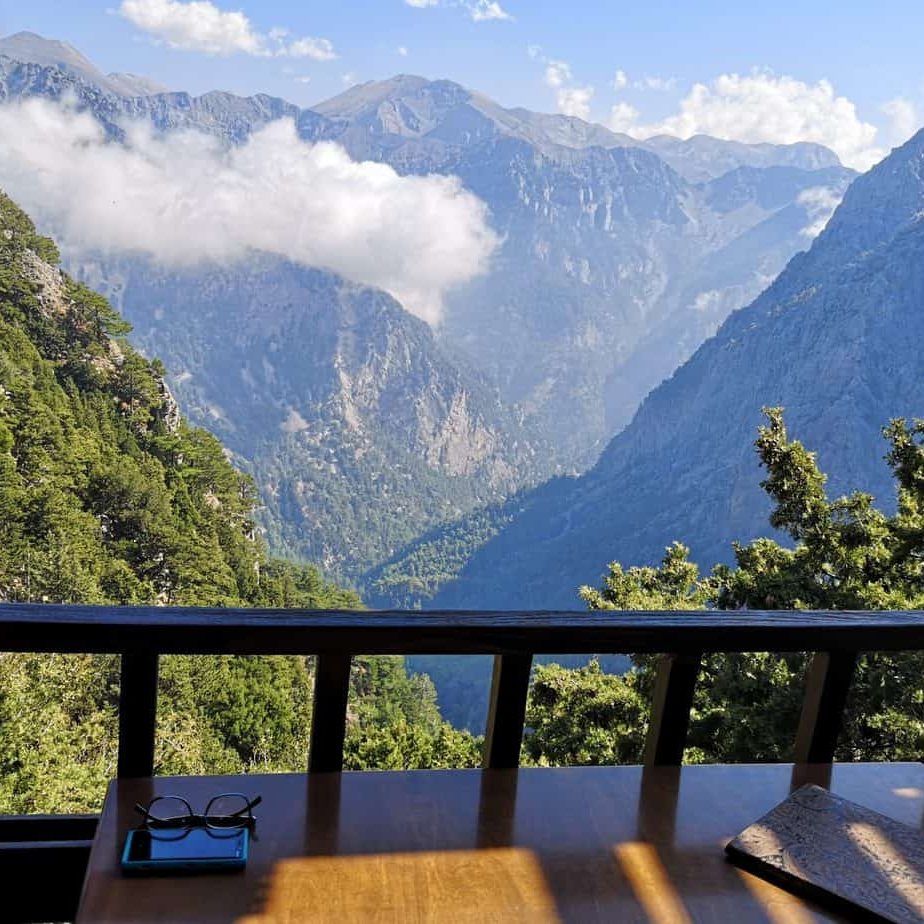 Samaria Gorge is one of the largest in Europe and can be explored by the more adventurous.